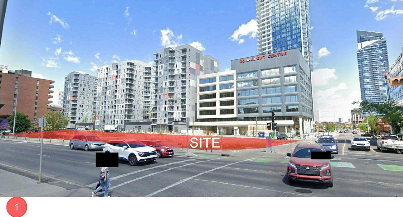 Rendering of building from page 2 of the file 'DMAP Plans (Submitted) DP2017-4645(12MB) 2025-06-16'