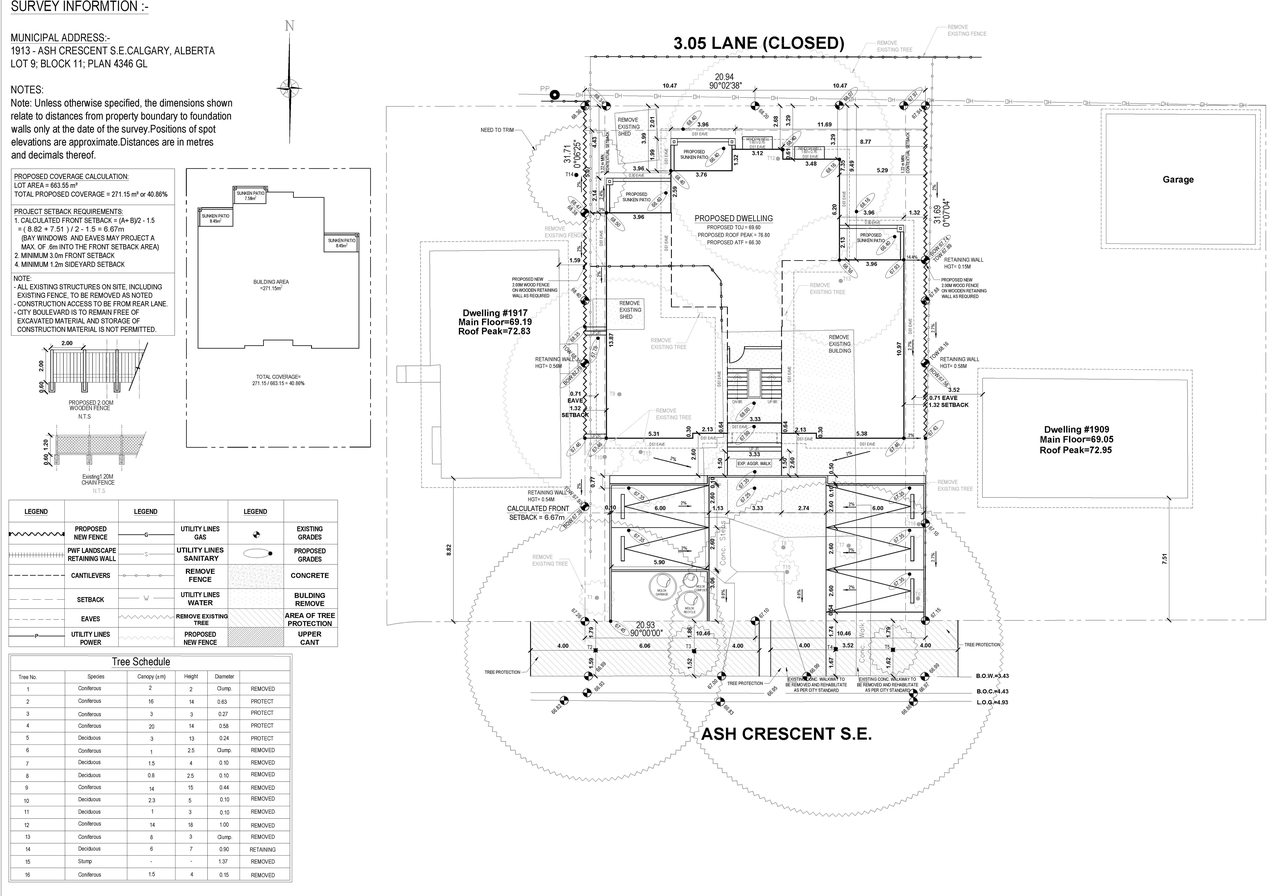 Construction site plan for project from page 5 of the file 'DP2023-03816 DMAP Plans Submitted- 2023-06-09- 7 MB'