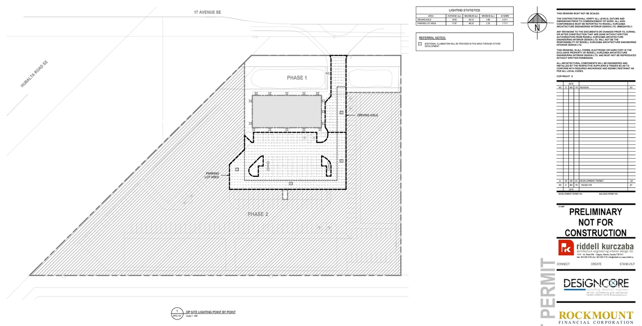 Construction site plan for project from page 16 of the file 'DP2023-05603 DMAP document submitted 2023-09-26 1MB'