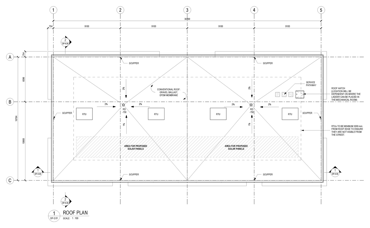 Construction site plan for project from page 9 of the file 'DP2023-05603 DMAP document submitted 2023-09-26 1MB'