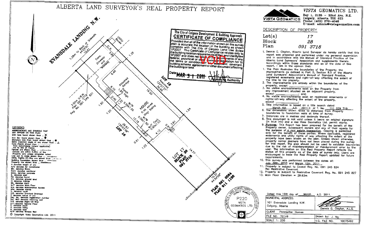 Construction site plan for project from page 2 of the file 'DP2023-05807 DMAP Plans Submitted 2023-08-21 - 1MB'