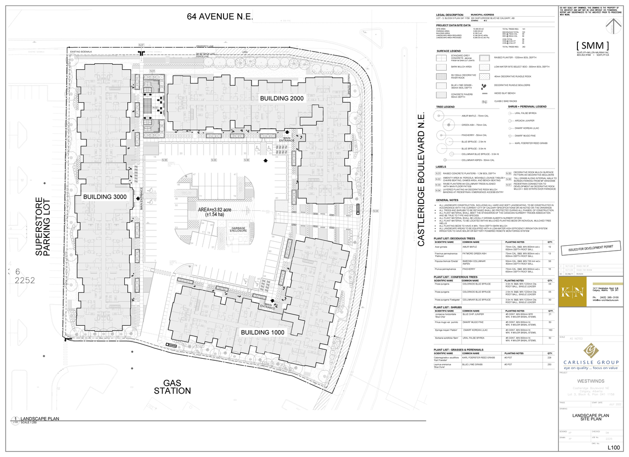 Construction site plan for project from page 9 of the file 'DP2023-08315-DMAP Plans Submitted- 2023-11-24-7MB'