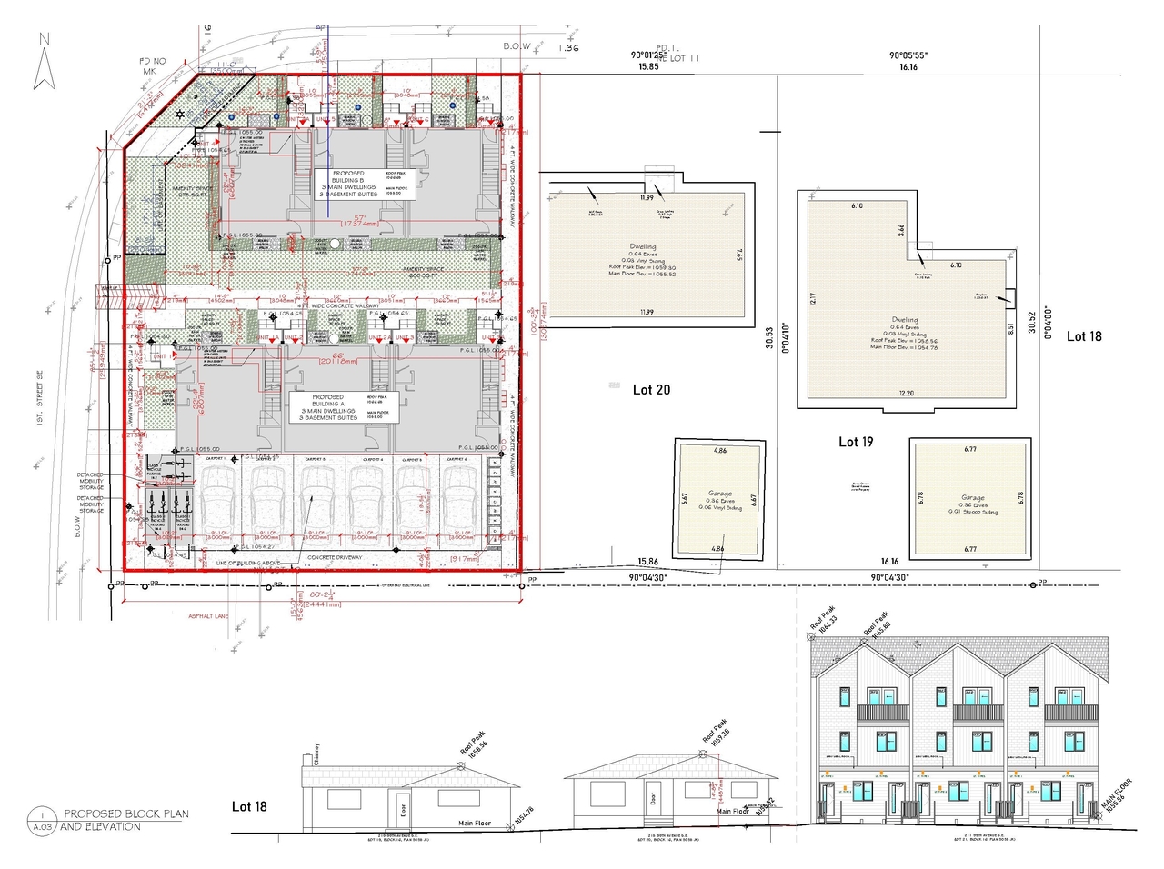 Image from page 3 of the file 'DMAP Plans Amended DP2024-04973 (2MB) 2025-10-17'