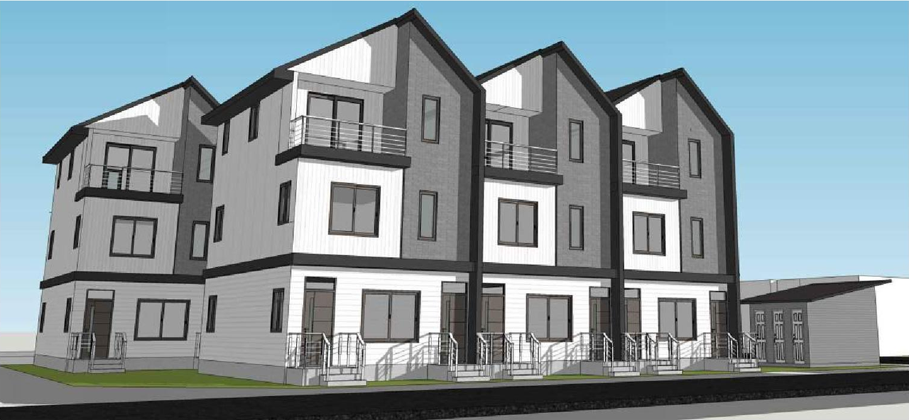 Rendering of building from page 12 of the file 'DP2024-04973 DMAP Plans Submitted 2024-07-24 - 2MB'