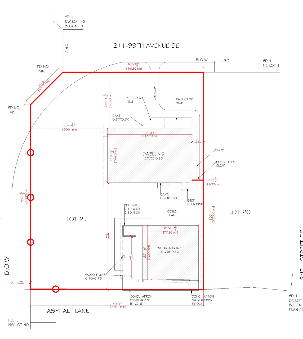 Construction site plan for project from page 3 of the file 'DP2024-04973 DMAP Plans Submitted 2024-07-24 - 2MB'