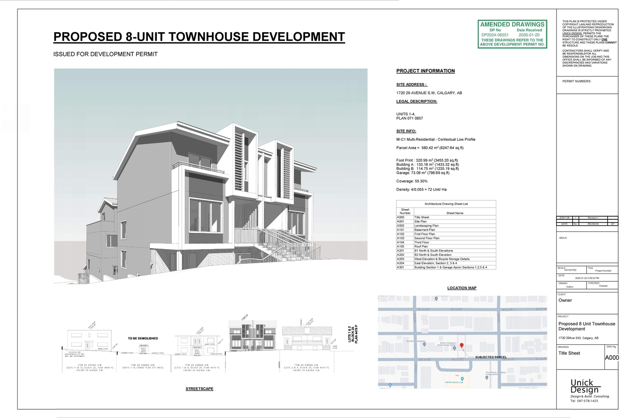 Image from page 1 of the file 'DP2024-06551 DMAP Amended Plans (4MB) 2026-01-21'