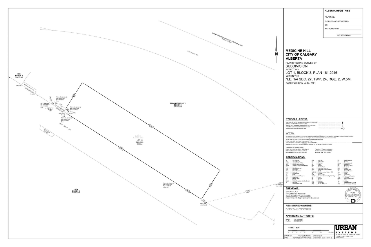 Construction site plan for project from page 4 of the file 'DP2025-02005 DMAP Plans Submitted 2025-04-05 14MB'