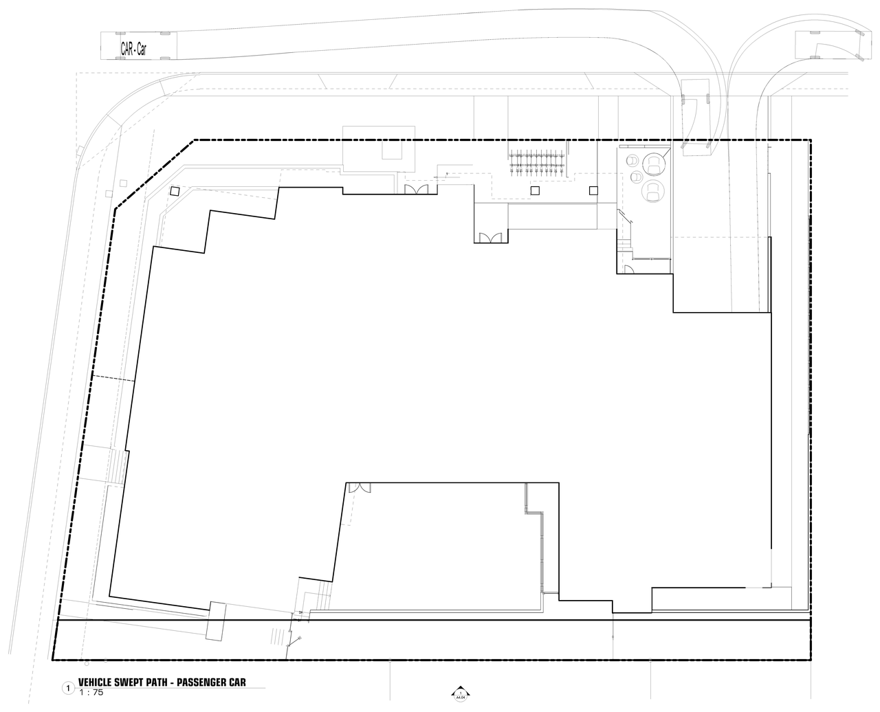 Floor plan for project from page 5 of the file 'DP2025-02322 - DMAP Plans Amended (12MB) 2026-02-23'