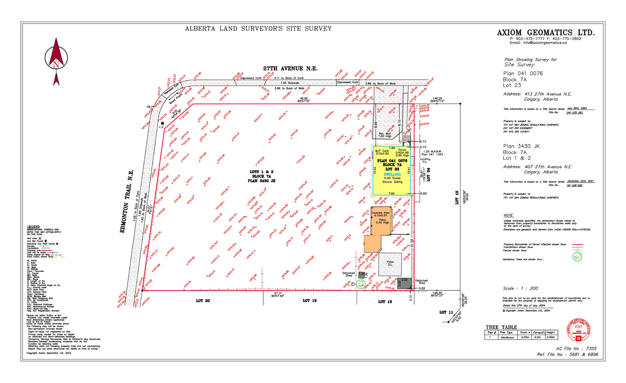 Construction site plan for project from page 6 of the file 'DP2025-02322 - DMAP Plans Amended (12MB) 2026-02-23'