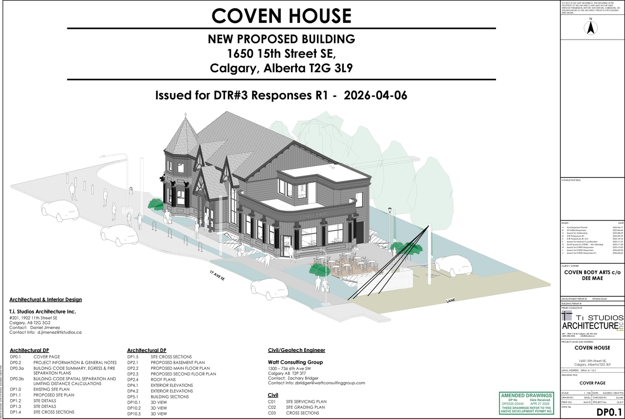 Image from page 1 of the file 'DP2025-02440 DMAP Plans (Amended) 2026-04-27 (16MB)'