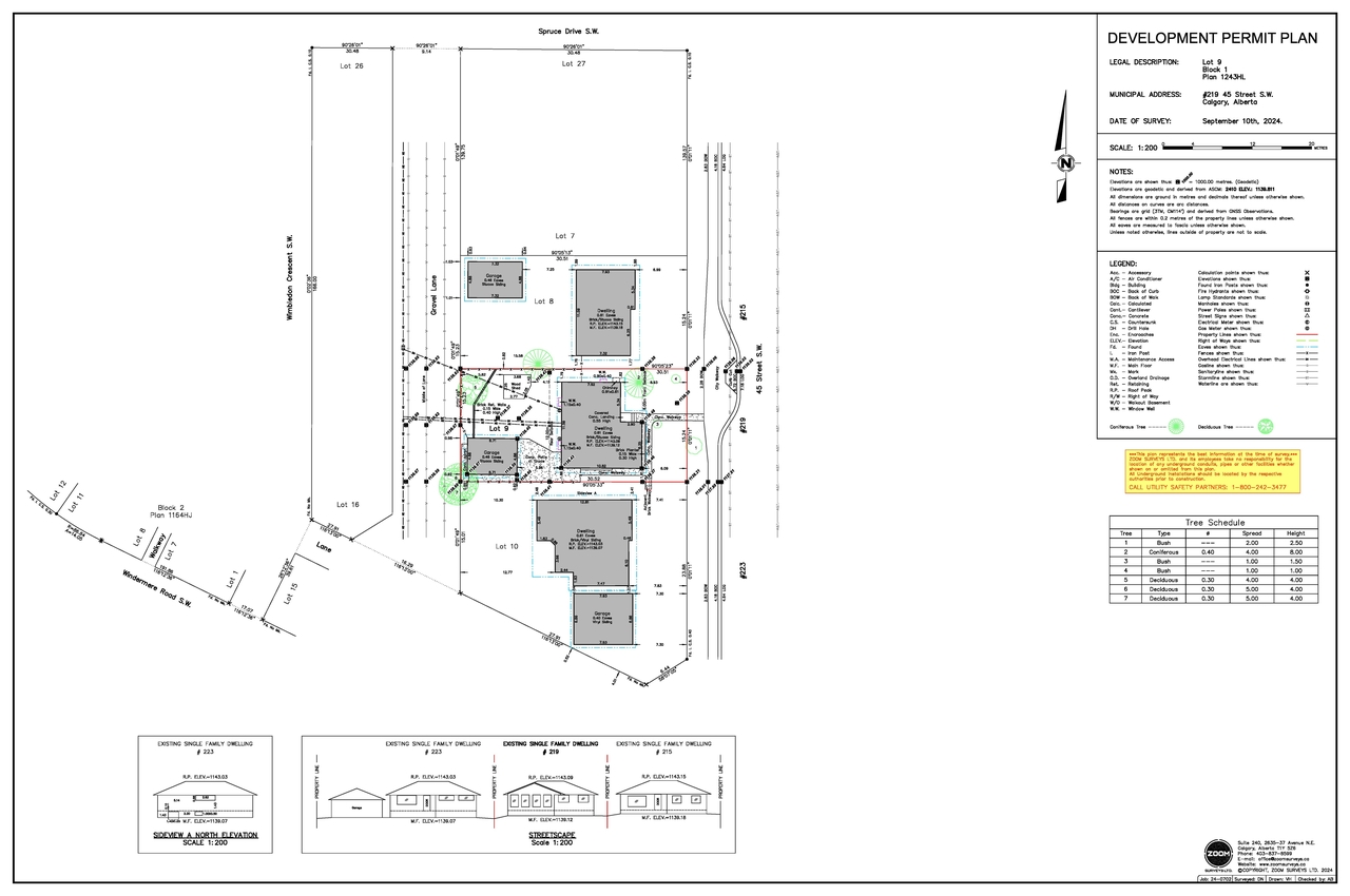 Construction site plan for project from page 2 of the file 'DMAP Plans (Submitted) DP2025-02479 (3MB) 2025-04-28'
