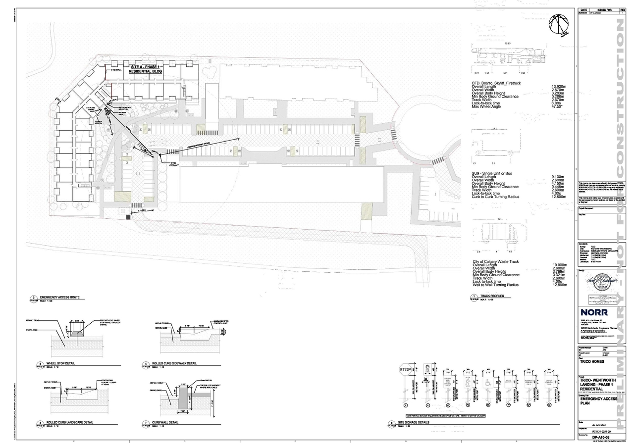 Construction site plan for project from page 6 of the file 'DMAP Plans (Submitted) DP2025-03290 (6MB) 2025-06-16'