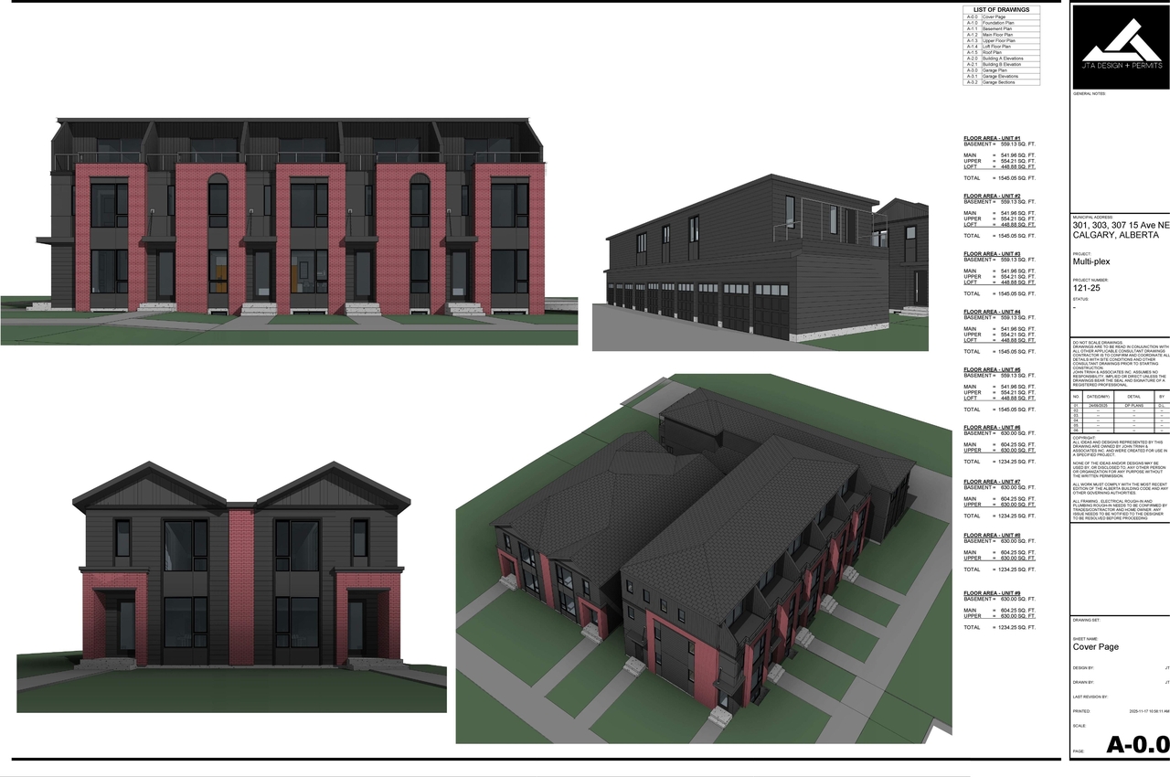Rendering of building from page 5 of the file 'DP2025-03544 DMAP Plans Amended (5MB) 2025-12-01'