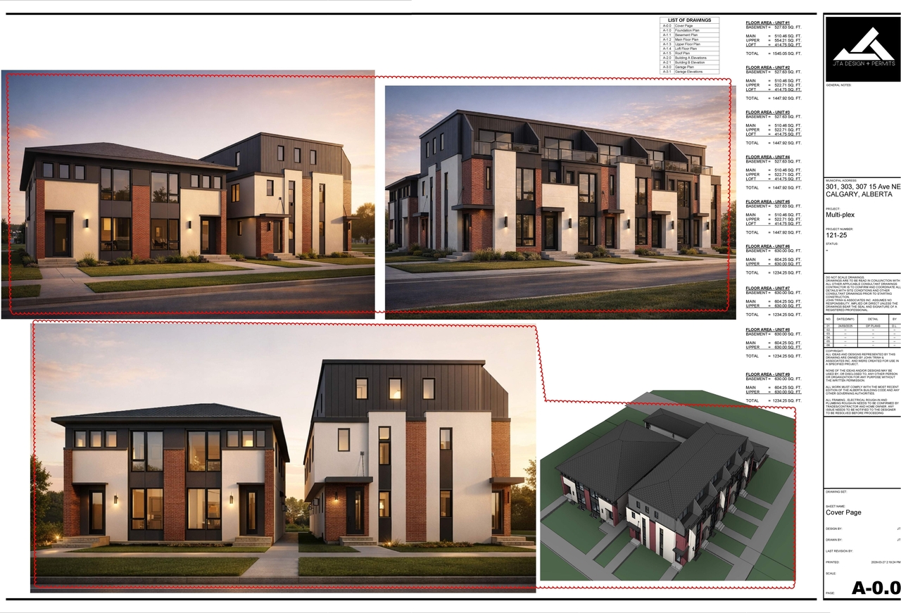 Rendering of building from page 6 of the file 'DP2025-03544 DMAP Plans Amended (5MB) 2026-03-30'