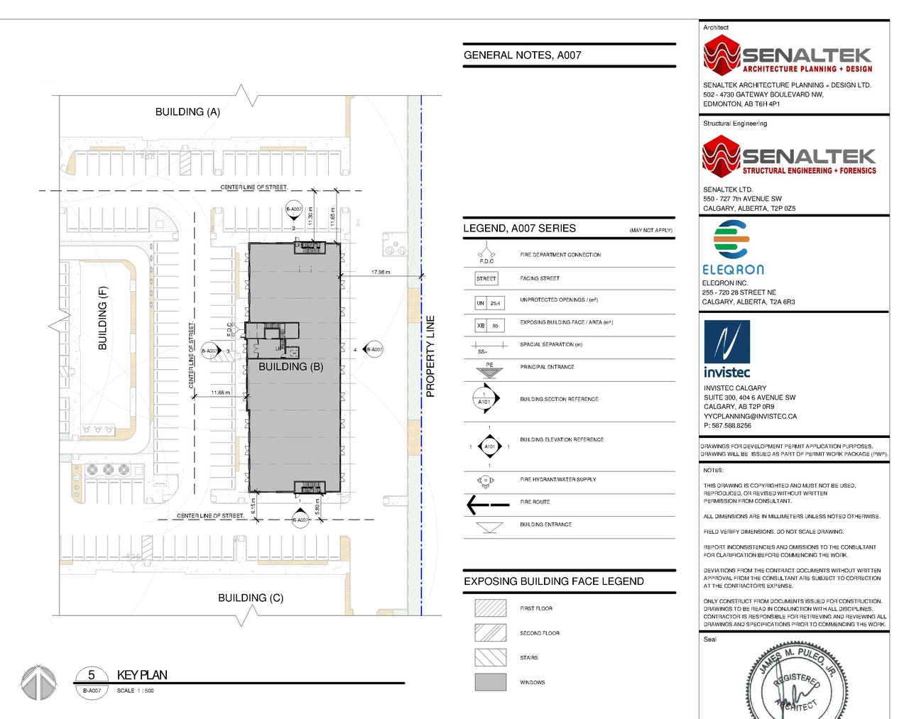 Construction site plan for project from page 9 of the file 'DP2025-03987 DMAP Plans Amended (20MB) 2026-02-23'
