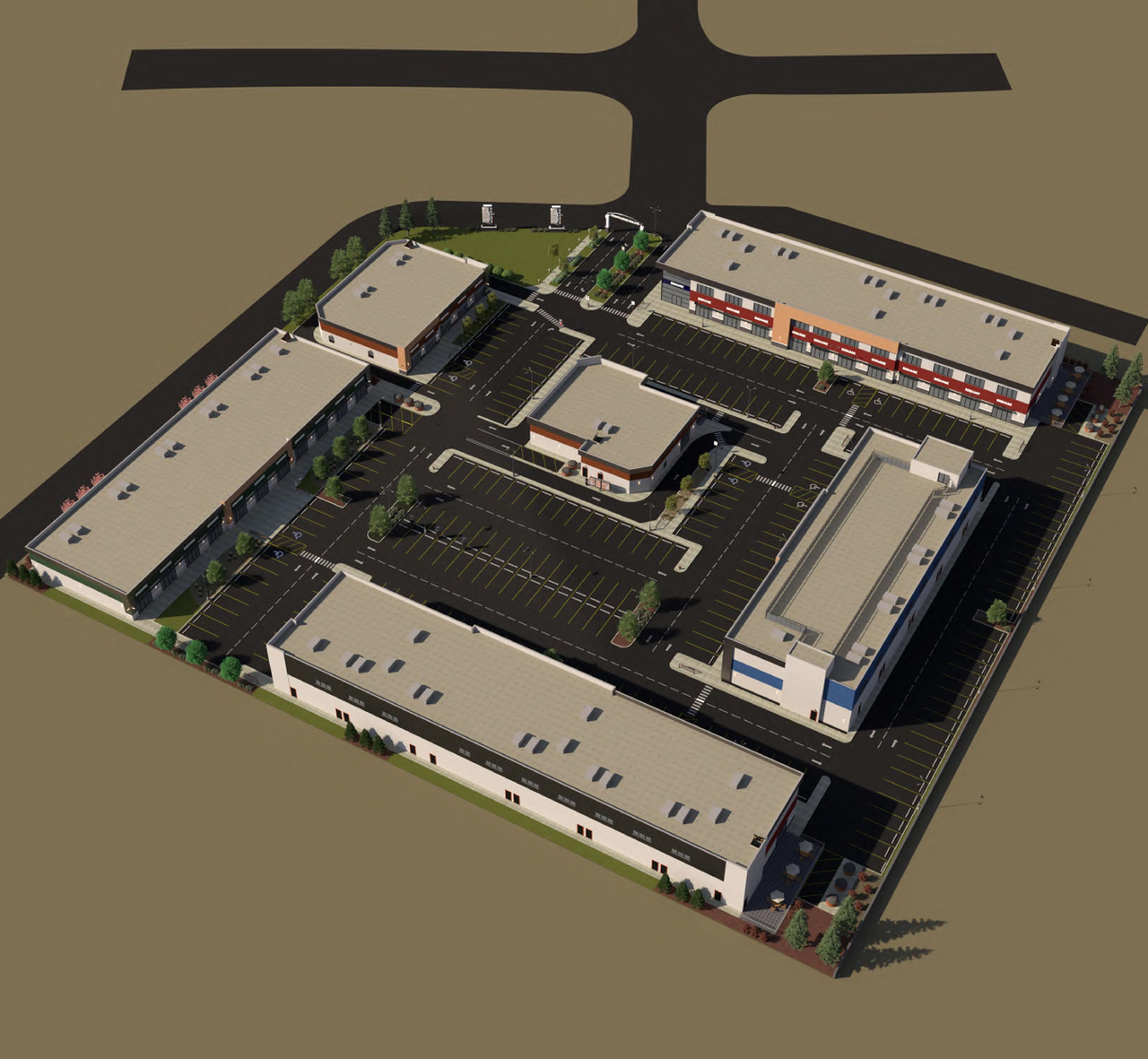 Construction site plan for project from page 21 of the file 'DMAP Plans (Submitted) DP2025-03987 (9MB) 2025-07-10'