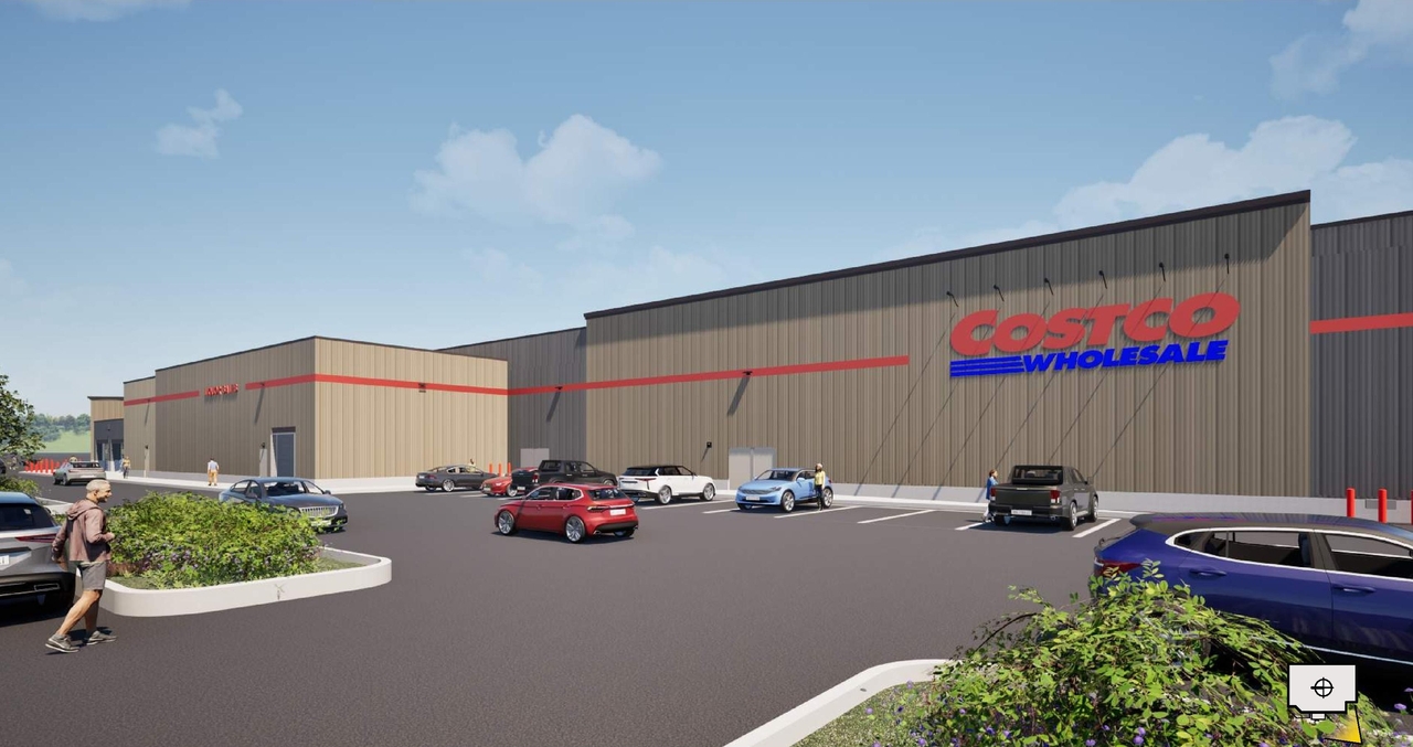 Rendering of building from page 7 of the file 'DP2025-04125 DMAP Plans (Submitted) 2025-07-16 (9MB)'