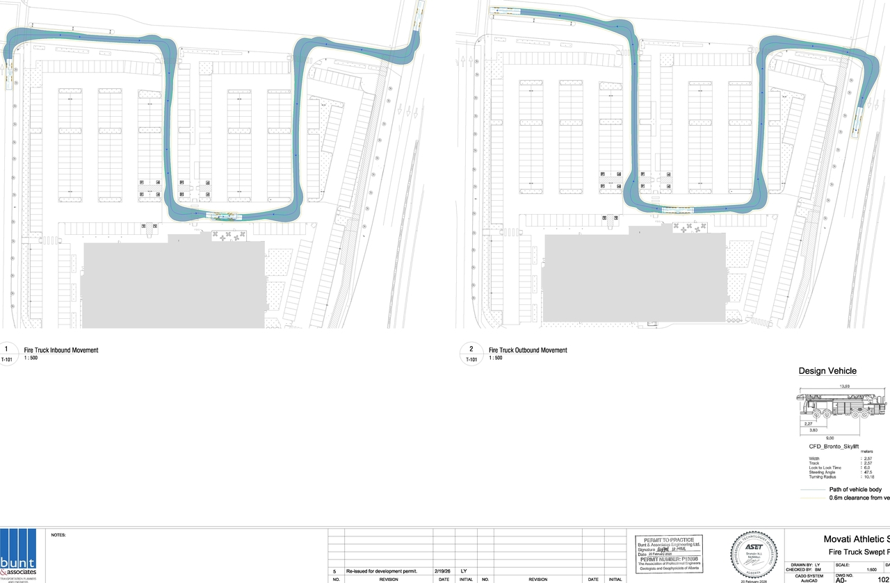 Construction site plan for project from page 14 of the file 'DP2025-04138 DMAP Plans Amended (27MB) 2026-02-25'