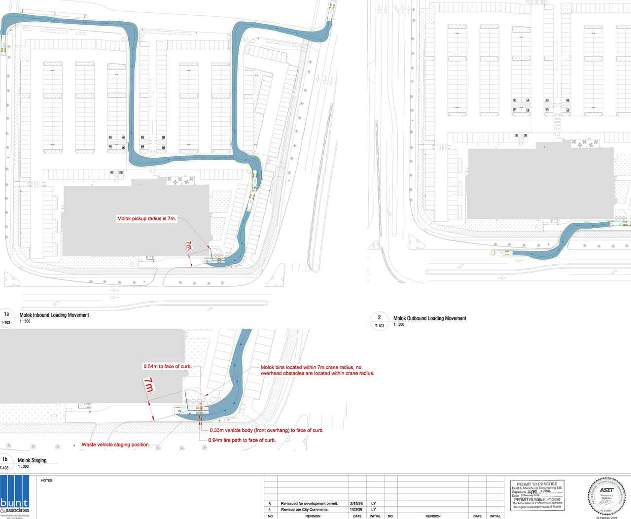 Construction site plan for project from page 16 of the file 'DP2025-04138 DMAP Plans Amended (27MB) 2026-02-25'