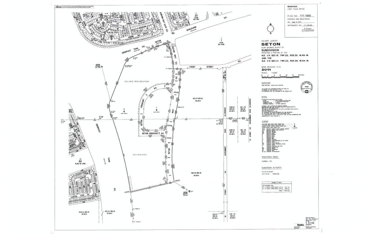 Construction site plan for project from page 1 of the file 'DP2025-04138 DMAP Plans (Amended) 2026-01-30 (10MB)'