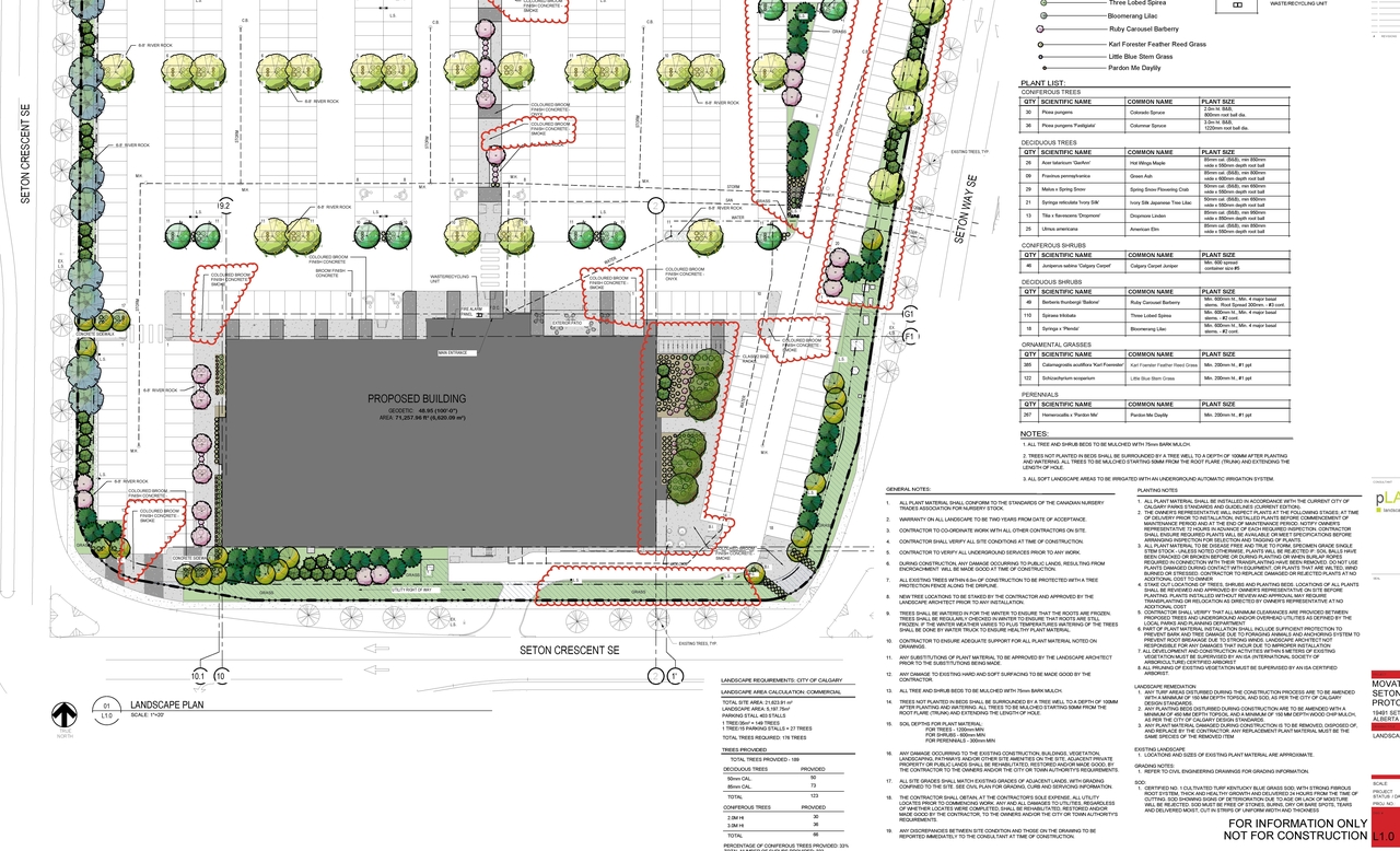 Construction site plan for project from page 5 of the file 'DP2025-04138 DMAP Plans (Amended) 2026-01-30 (10MB)'