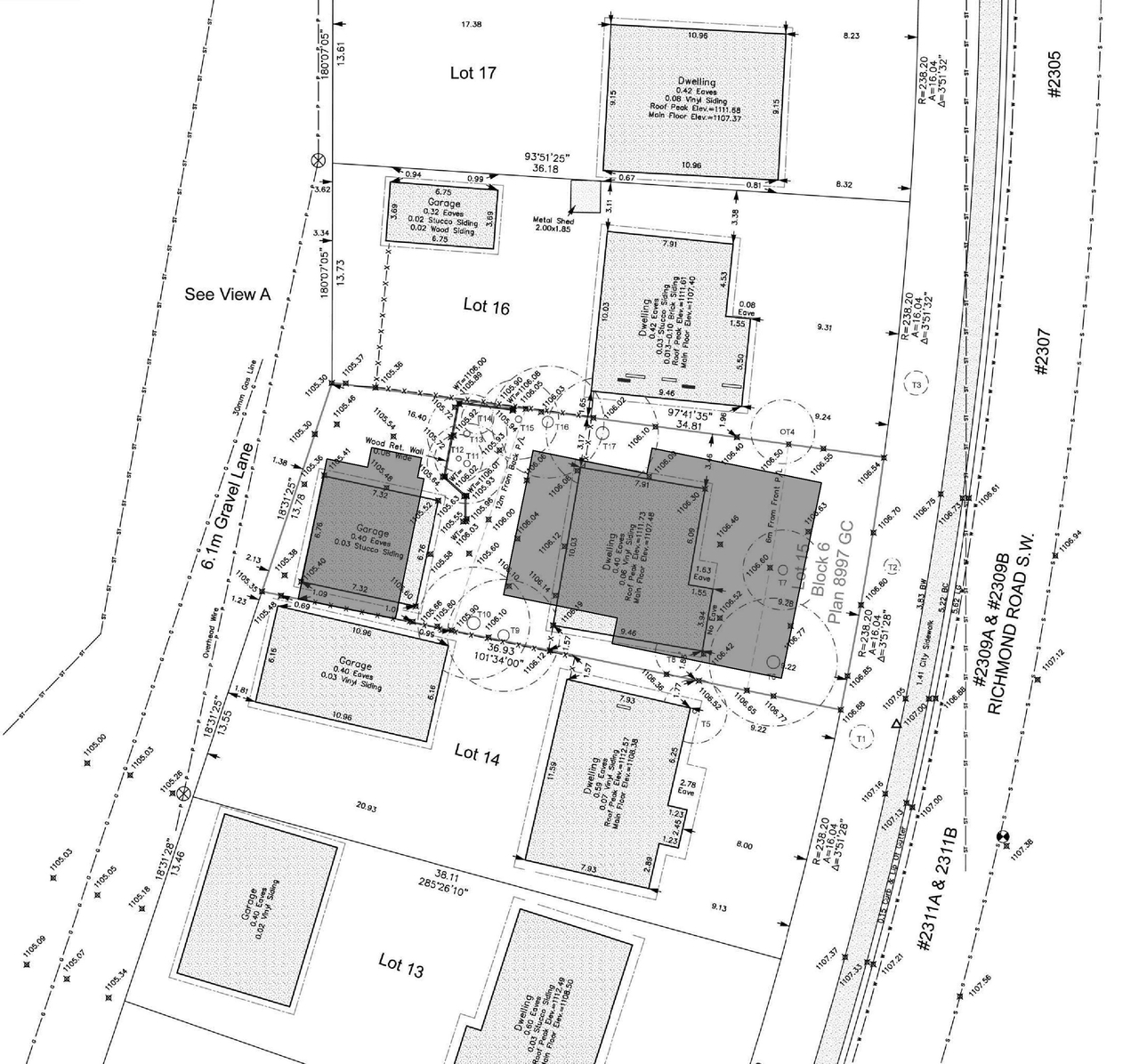 Construction site plan for project from page 2 of the file 'DP2025-04523 DMAP Plans (Submitted) 2025-08-06 (5MB)'