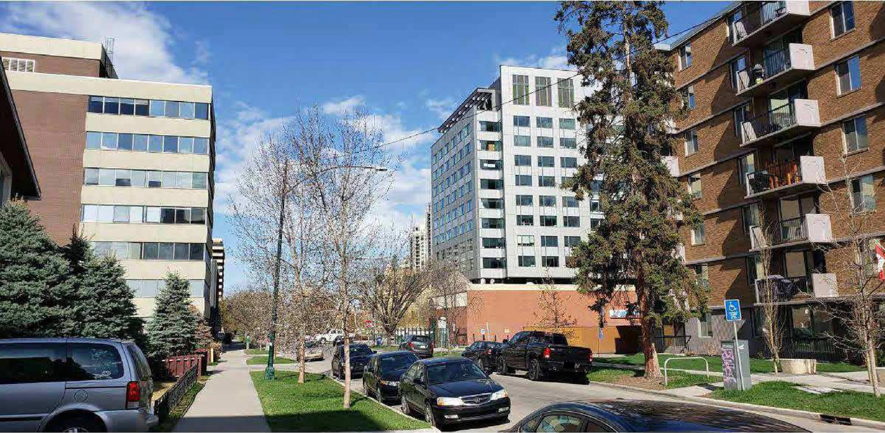 Rendering of building from page 7 of the file 'DP2025-04907 DMAP Plans (Submitted) 2025-08-25 (12MB)'
