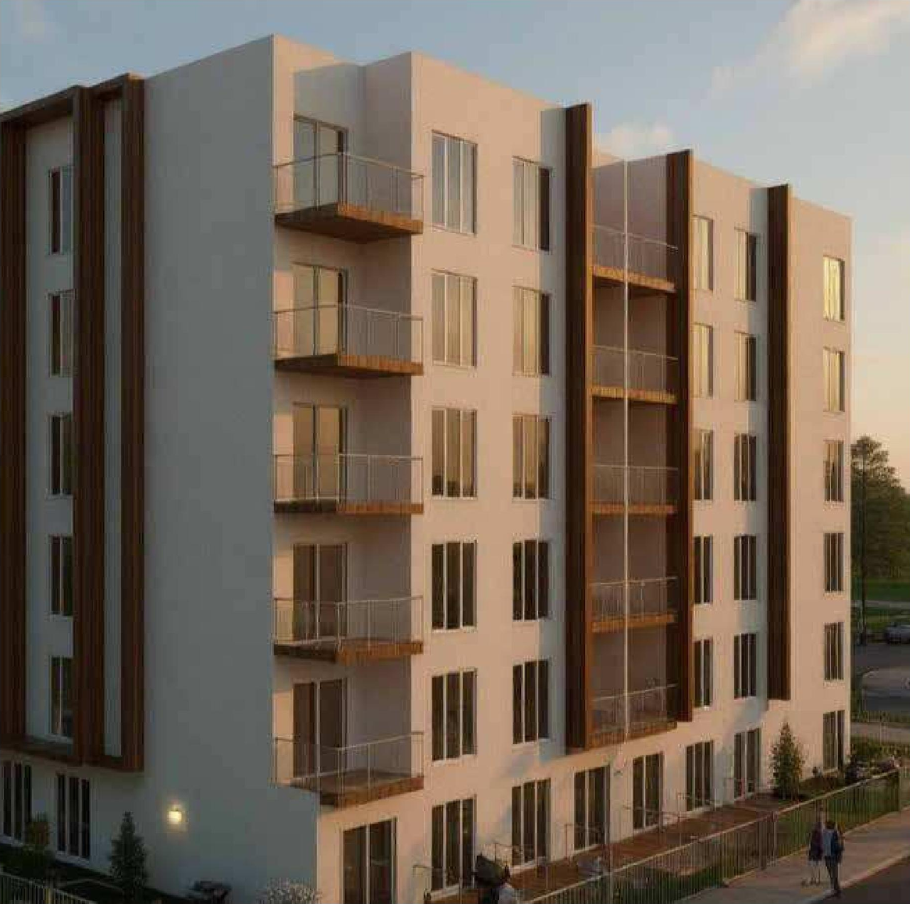 Rendering of building from page 2 of the file 'DP2025-04996 DMAP Plans Submitted (2MB) 2025-11-26'