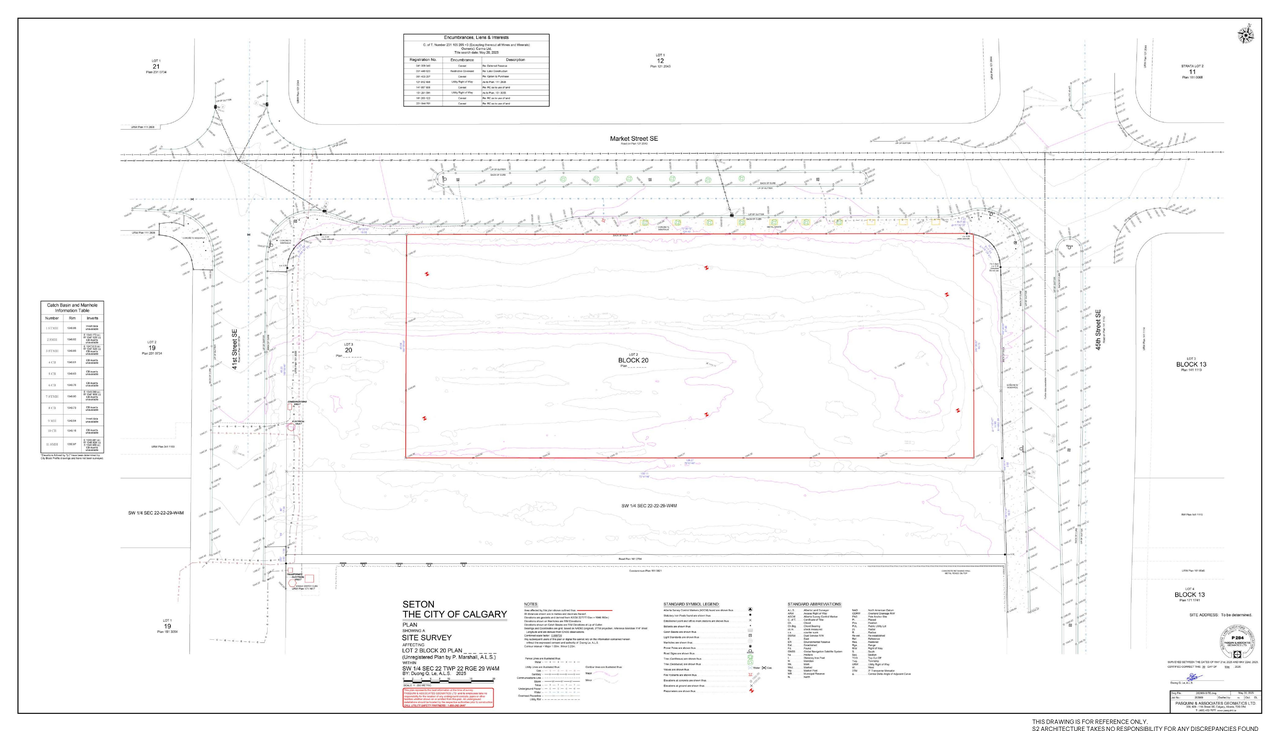 Construction site plan for project from page 3 of the file 'DP2025-05101 DMAP Plans Amended (5MB) 2026-01-27'