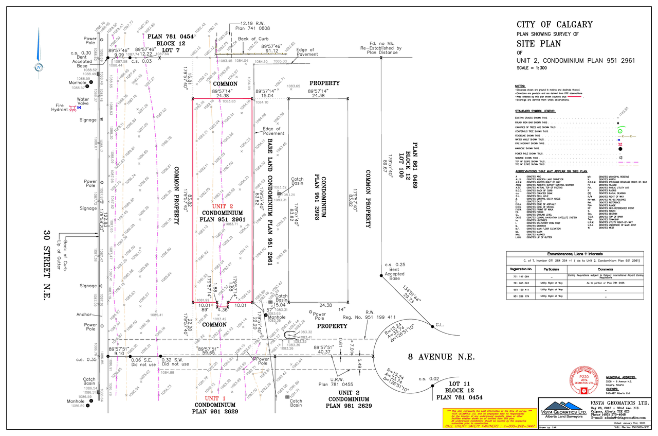 Construction site plan for project from page 4 of the file 'DP2025-05148 DMAP Plans Submitted 2026-06-04 3MB'