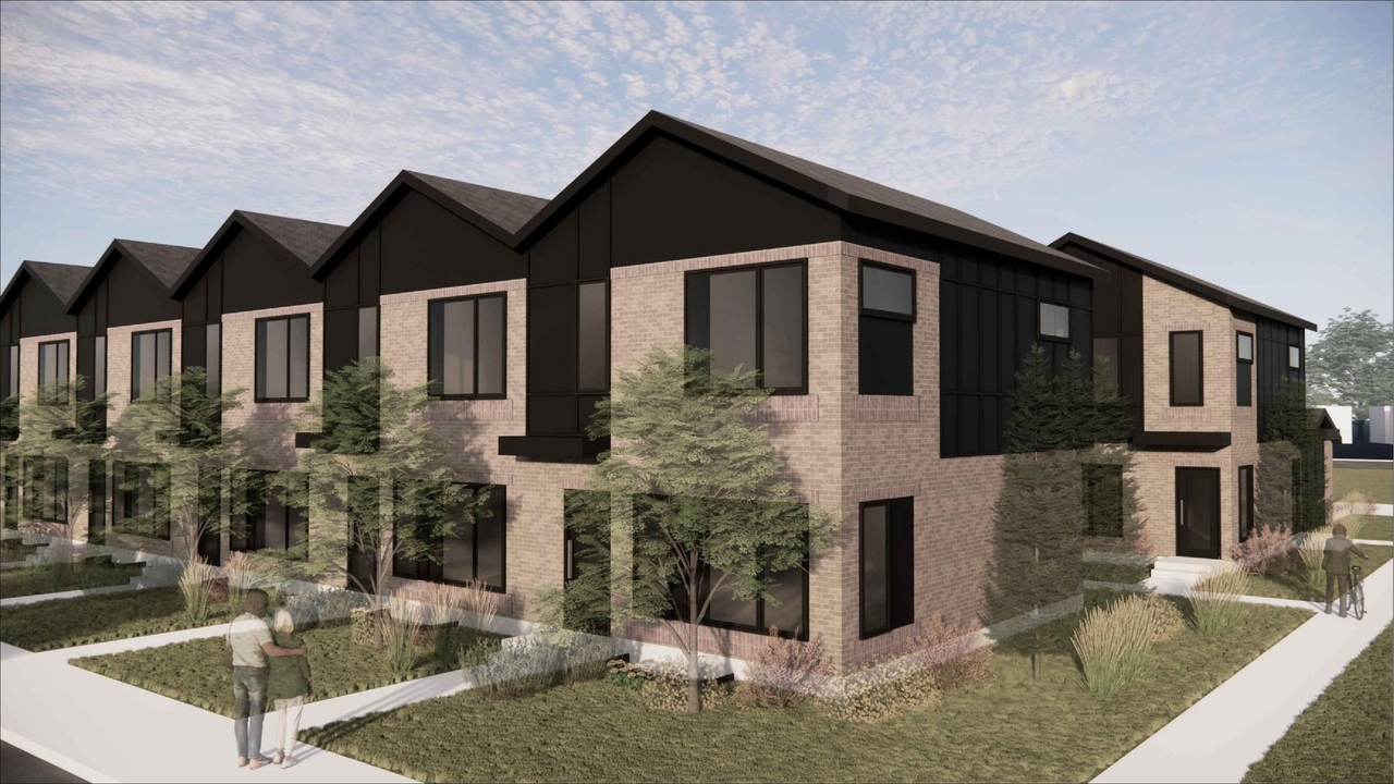 Rendering of building from page 1 of the file 'DP2025-05871 DMAP Plans (Submitted) 2025-10-16 (8MB)'