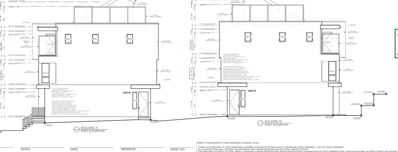 Image from page 3 of the file 'DP2025-05971 DMAP Plans Amended (1MB) 2026-03-18'