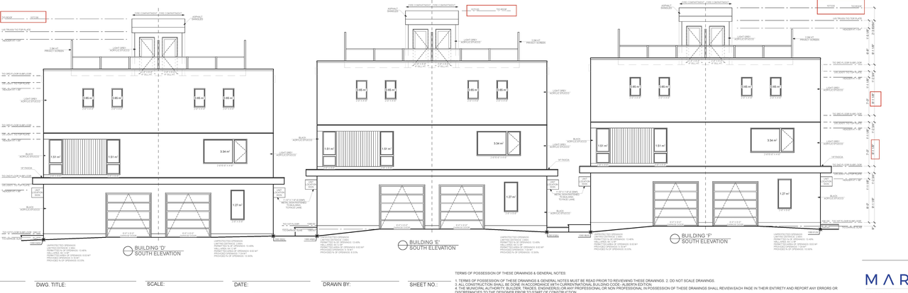 Image from page 6 of the file 'DP2025-05971 DMAP Plans Amended (1MB) 2026-03-18'