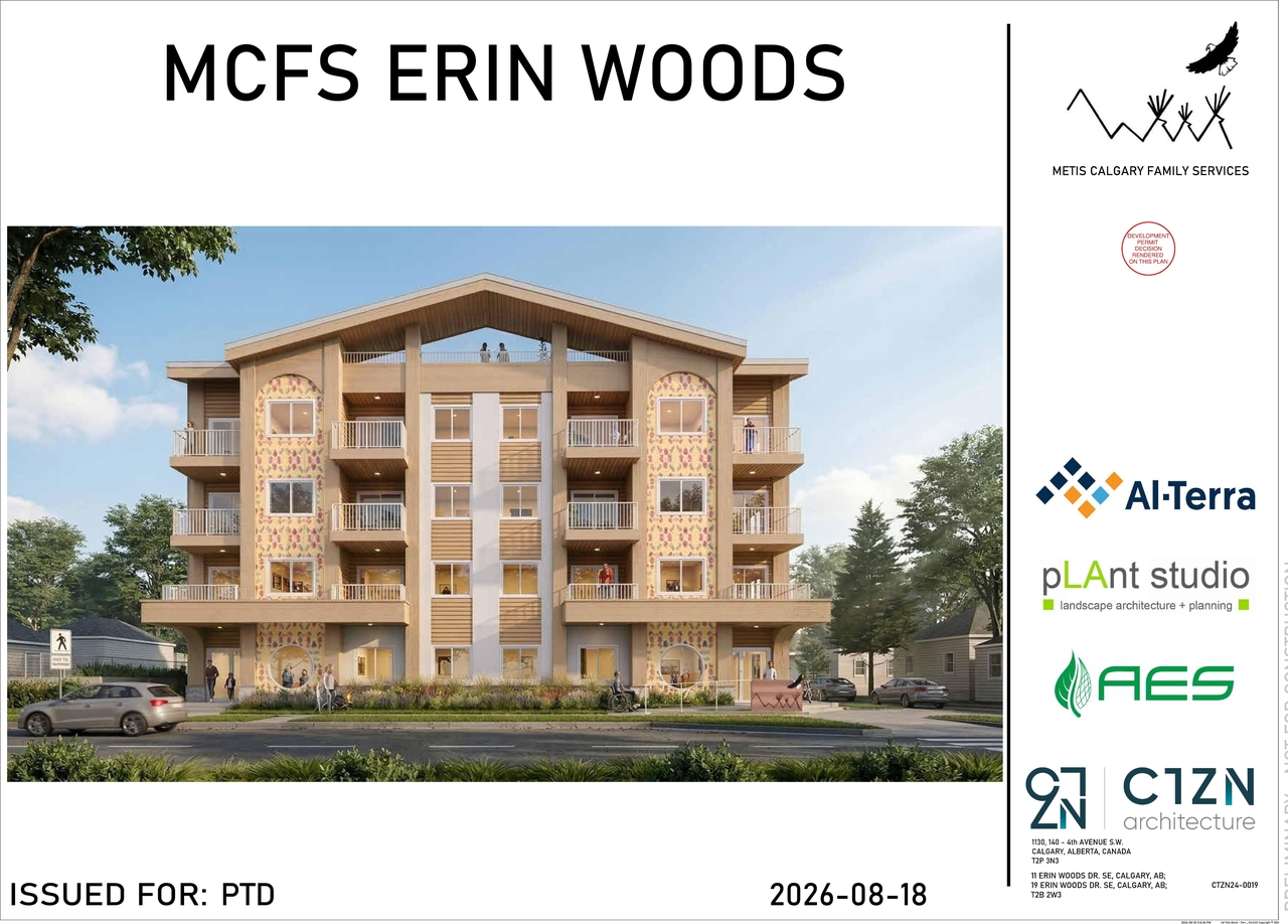 Rendering of building from page 1 of the file 'DP2025-06010 - DMAP DECISION RENDERED (15MB) 2026-08-20'