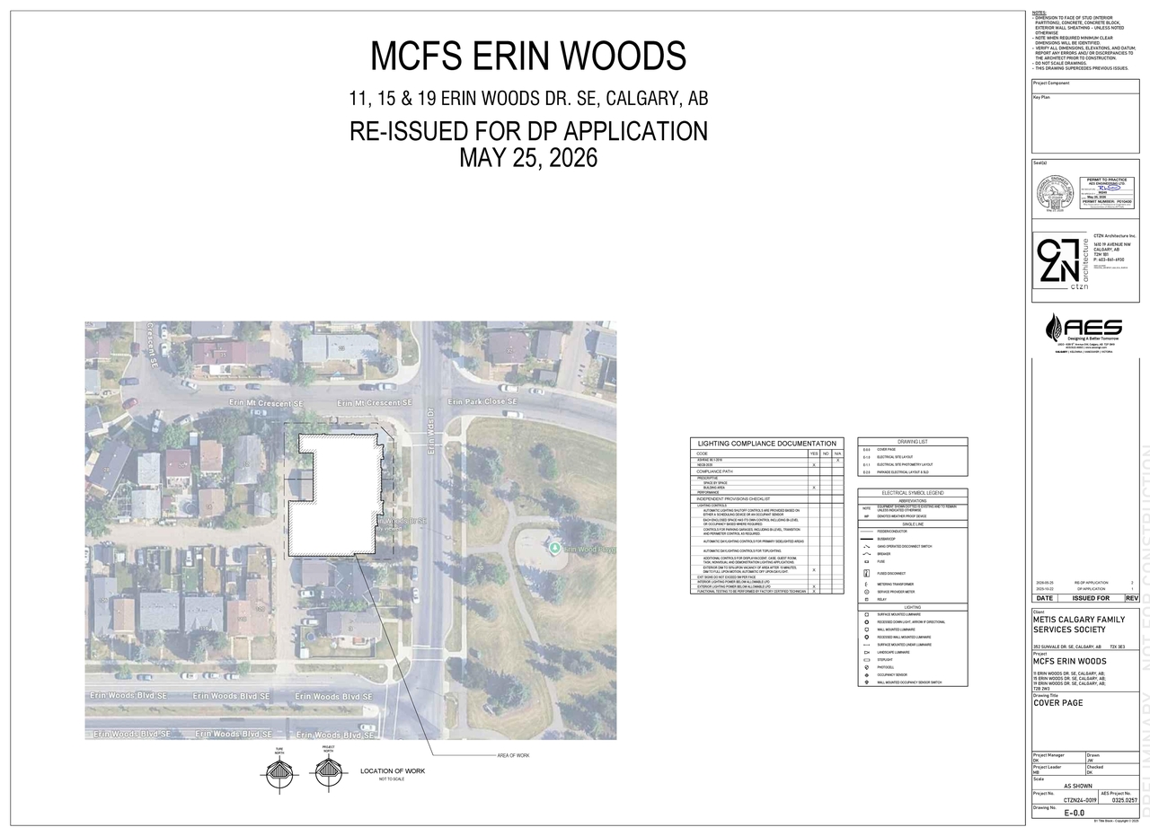 Construction site plan for project from page 14 of the file 'DP2025-06010 DMAP Plans Amended (15MB) 2026-05-28'