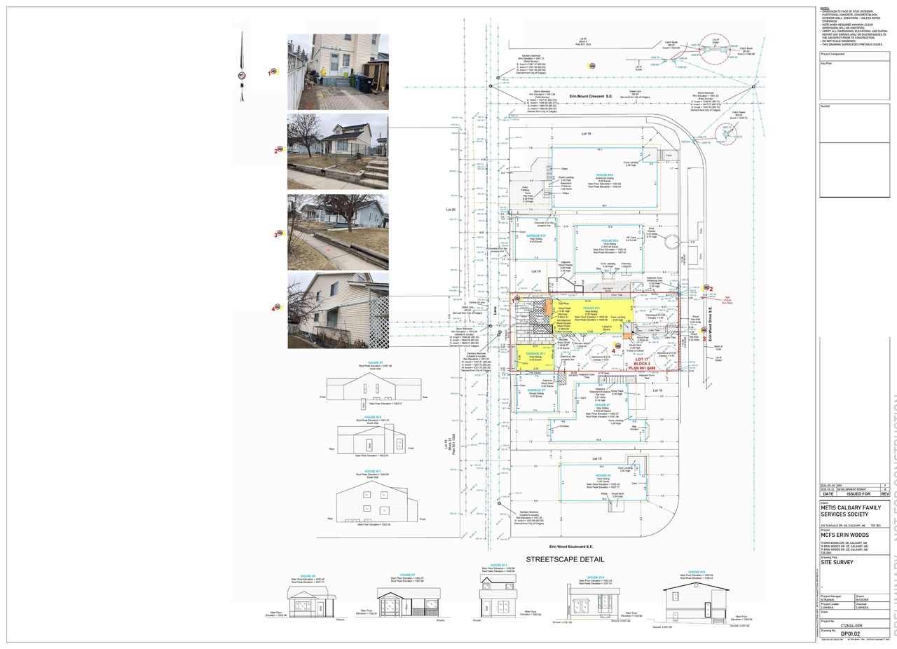 Construction site plan for project from page 5 of the file 'DP2025-06010 DMAP Plans Amended (15MB) 2026-05-28'
