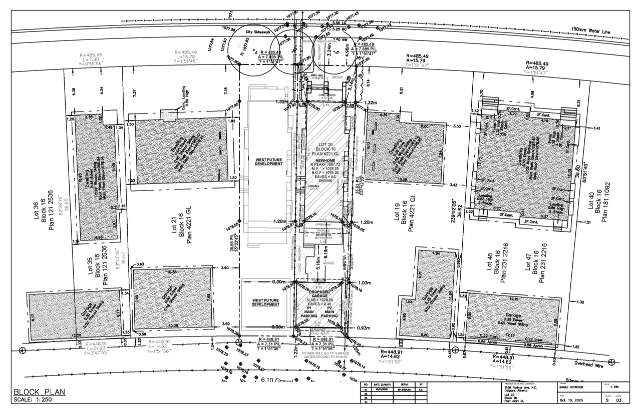 Construction site plan for project from page 4 of the file 'DP2025-06036 DMAP amended plans (2MB) 2026-01-22'