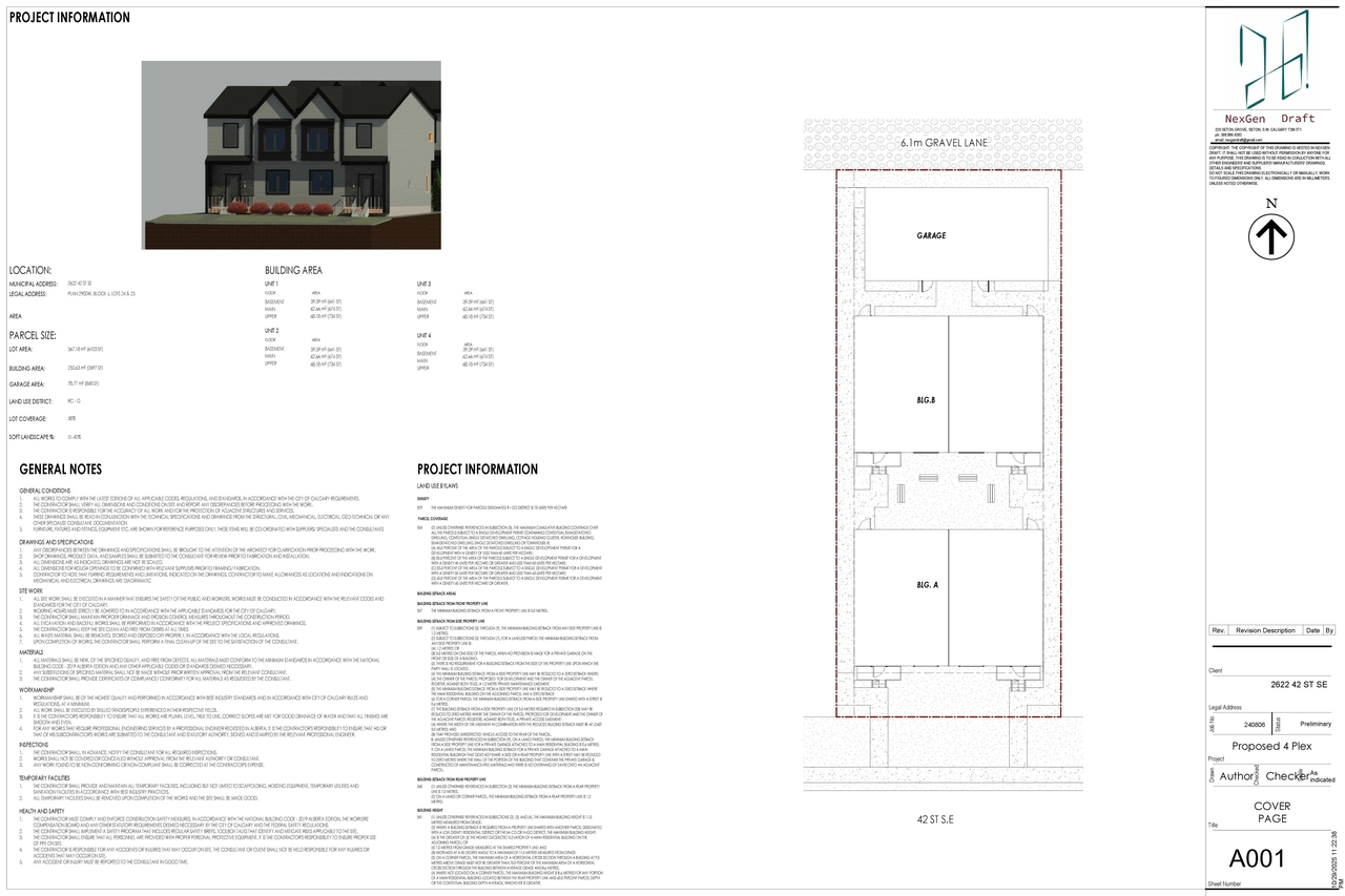 Image from page 1 of the file 'DP2025-06163 DMAP Plans Submitted (2MB) 2025-10-30'