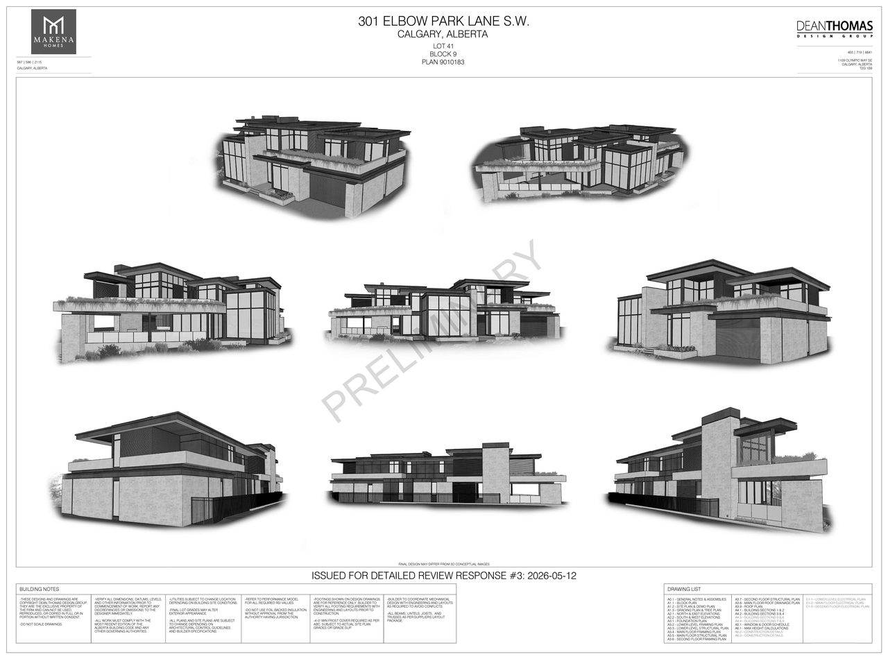 Image from page 1 of the file 'DP2025-06186 DMAP Plans Amended 2026-05-12 (7MB)'