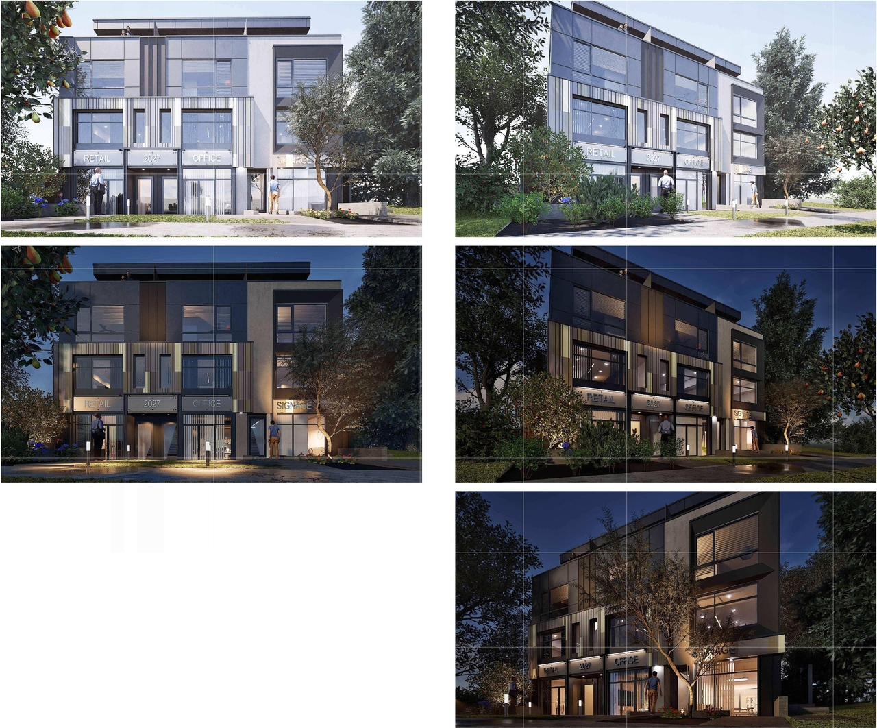 Rendering of building from page 5 of the file 'DP2025-06377 DMAP Plans Submitted 2025-11-12 (9MB)'