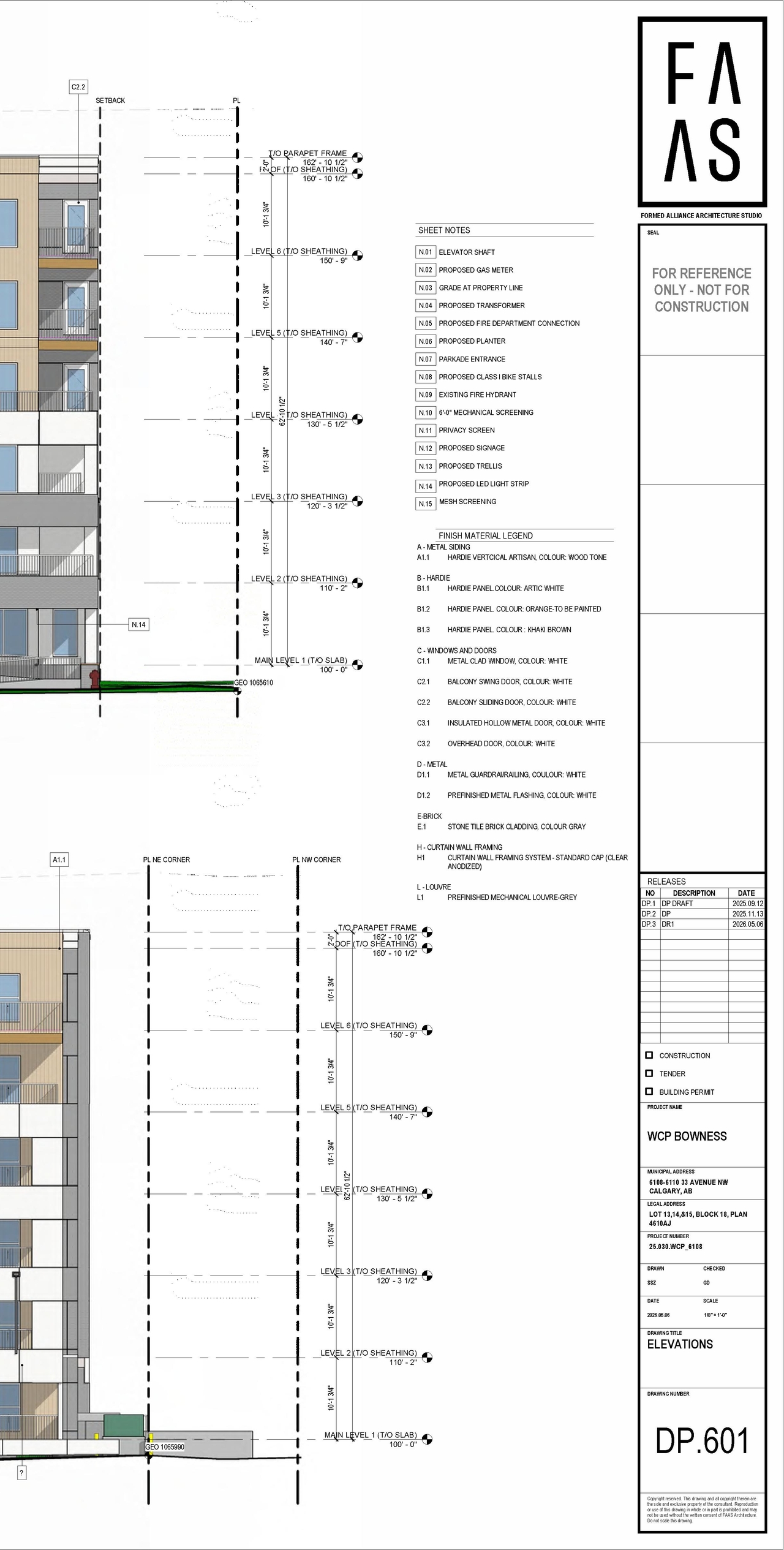 Image from page 3 of the file 'DP2025-06412 DMAP Plans (amended) 2026-07-08 (2MB)'
