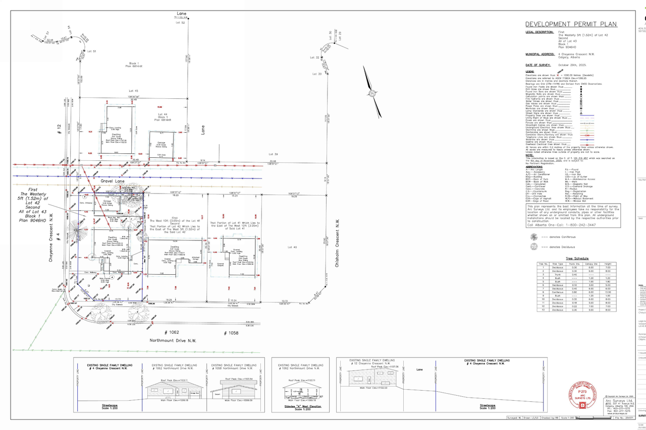 Construction site plan for project from page 3 of the file 'DP2025-06578 DMAP Plans Submitted (3MB) 2025-12-16'