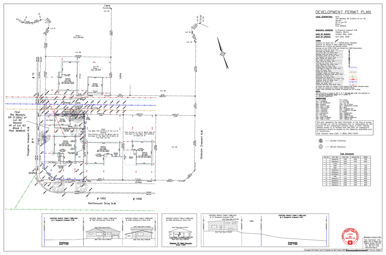 Construction site plan for project from page 10 of the file 'DP2025-06578 DMAP Plans (Amended) 2026-04-28 (4MB)'