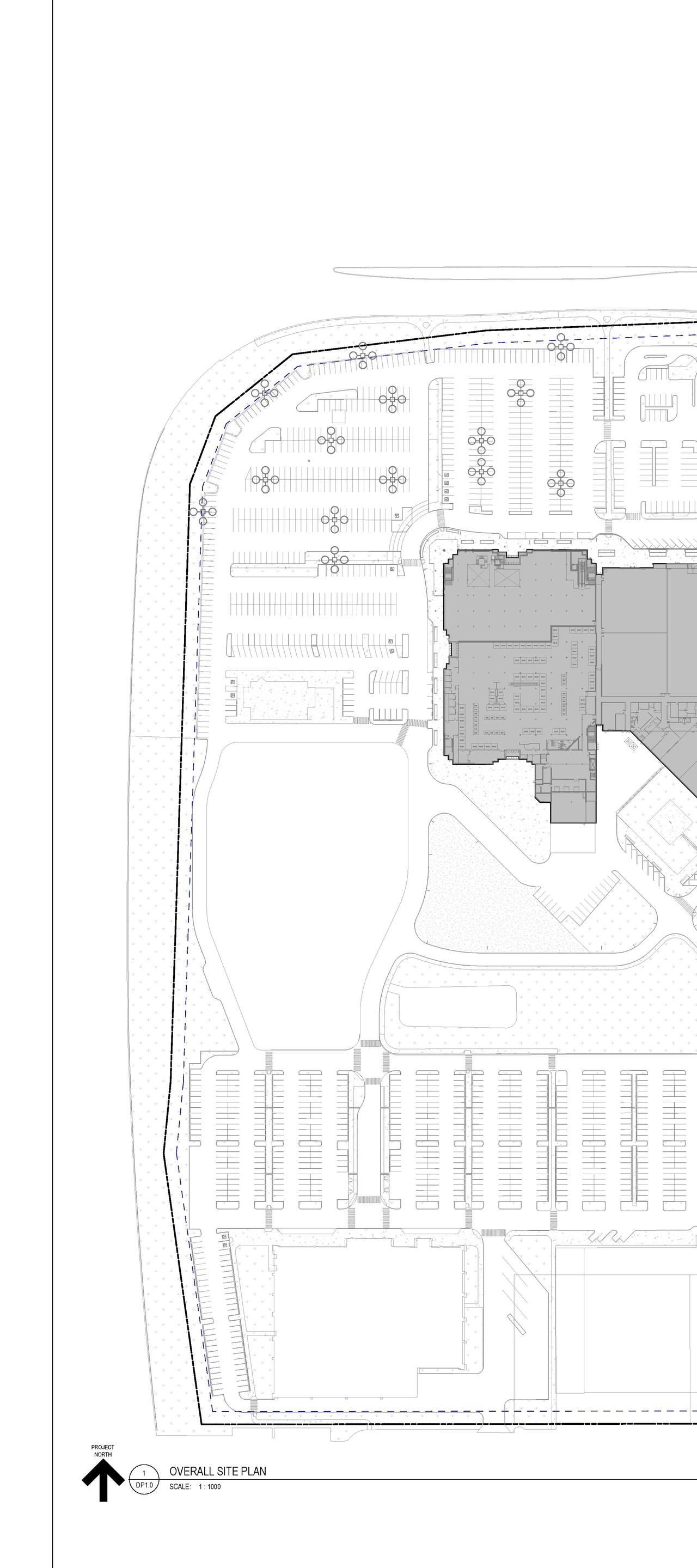 Construction site plan for project from page 2 of the file 'DMAP Plans (Submitted) DP2025-06615 (4MB) 2025-11-22'