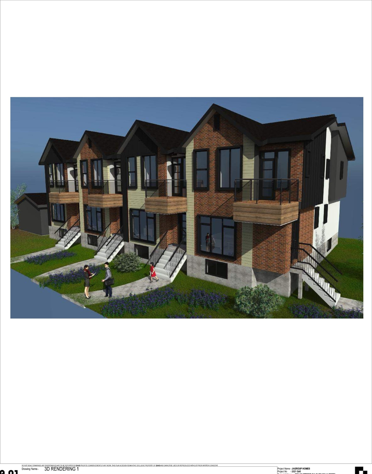 Rendering of building from page 1 of the file 'DP2025-06721 DMAP Plans Submitted (5MB) 2025-12-17'