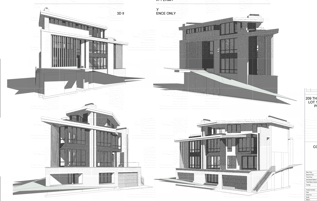 Rendering of building from page 3 of the file 'DMAP Plans (Submitted) DP2025-06838 (8MB) 2025-12-10'