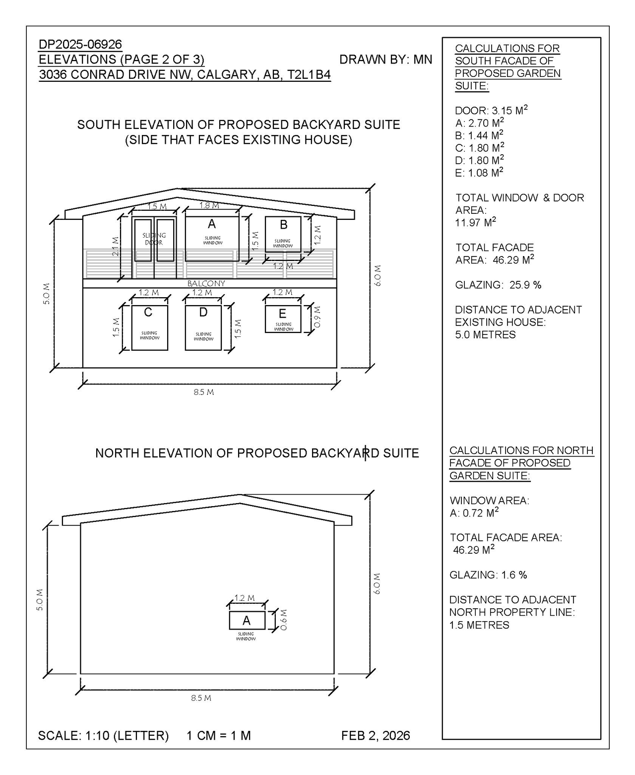Image from page 3 of the file 'DP2025-06926 DMAP Plans Amended (1MB) 2026-02-02'