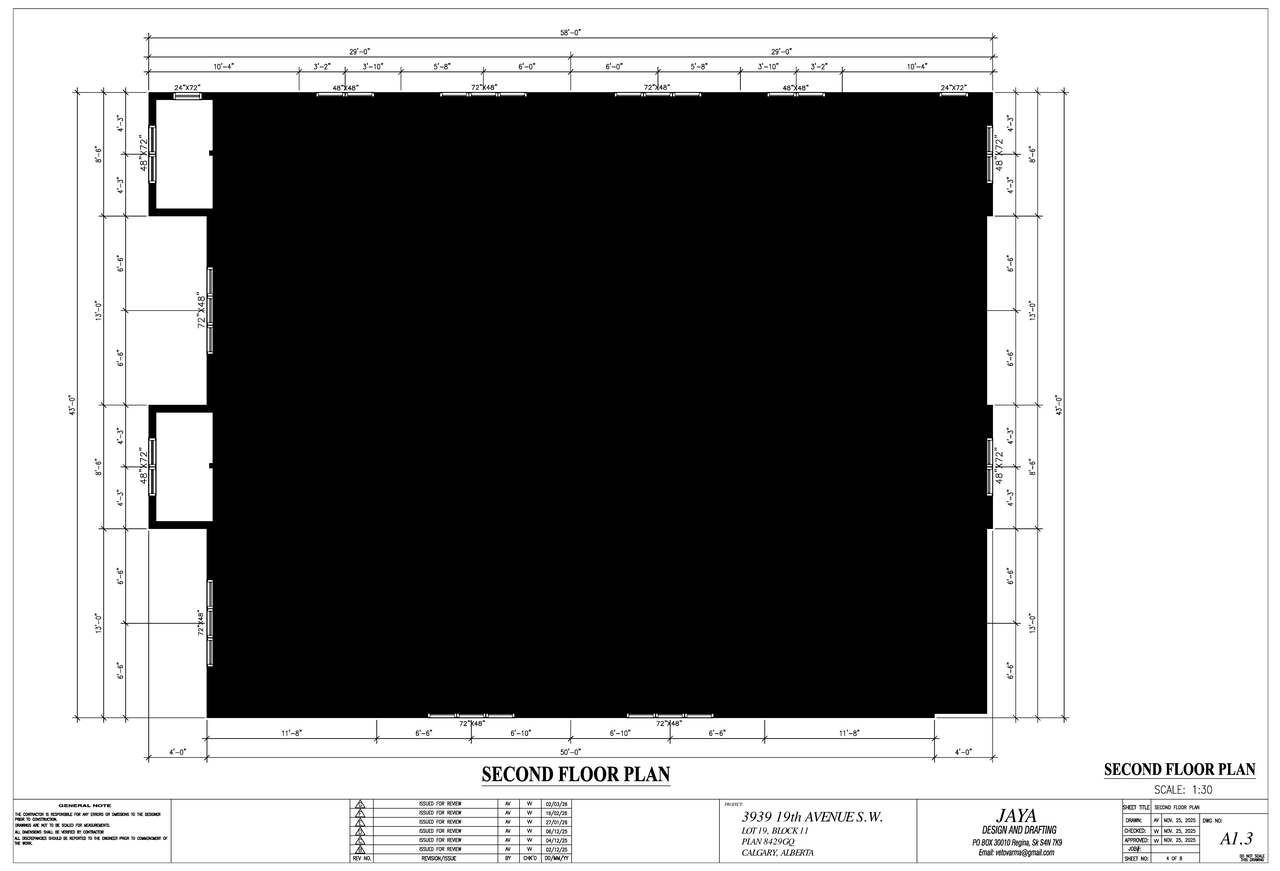 Construction site plan for project from page 6 of the file 'DP2025-07156-DMAP Plans Submitted 2026-03-03 3MB'