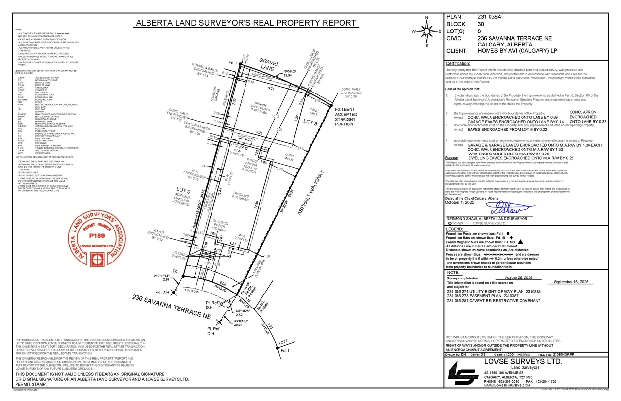 Construction site plan for project from page 1 of the file 'DP2025-07182 - DMAP Plans Submitted (1MB) 2026-09-01'
