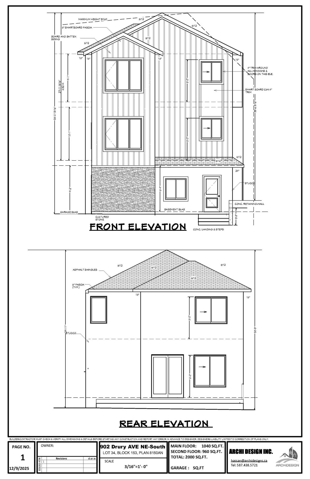 Image from page 1 of the file 'DP2025-07187 DMAP Plans Submitted (1MB) 2025-12-12'